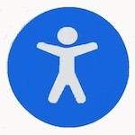 website accessibility logo