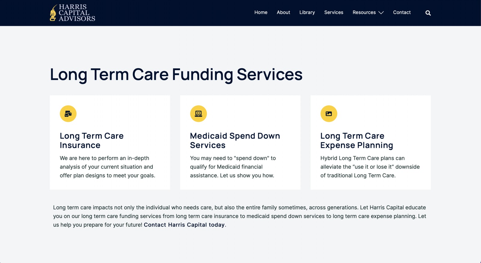 Harris Capital Advisors